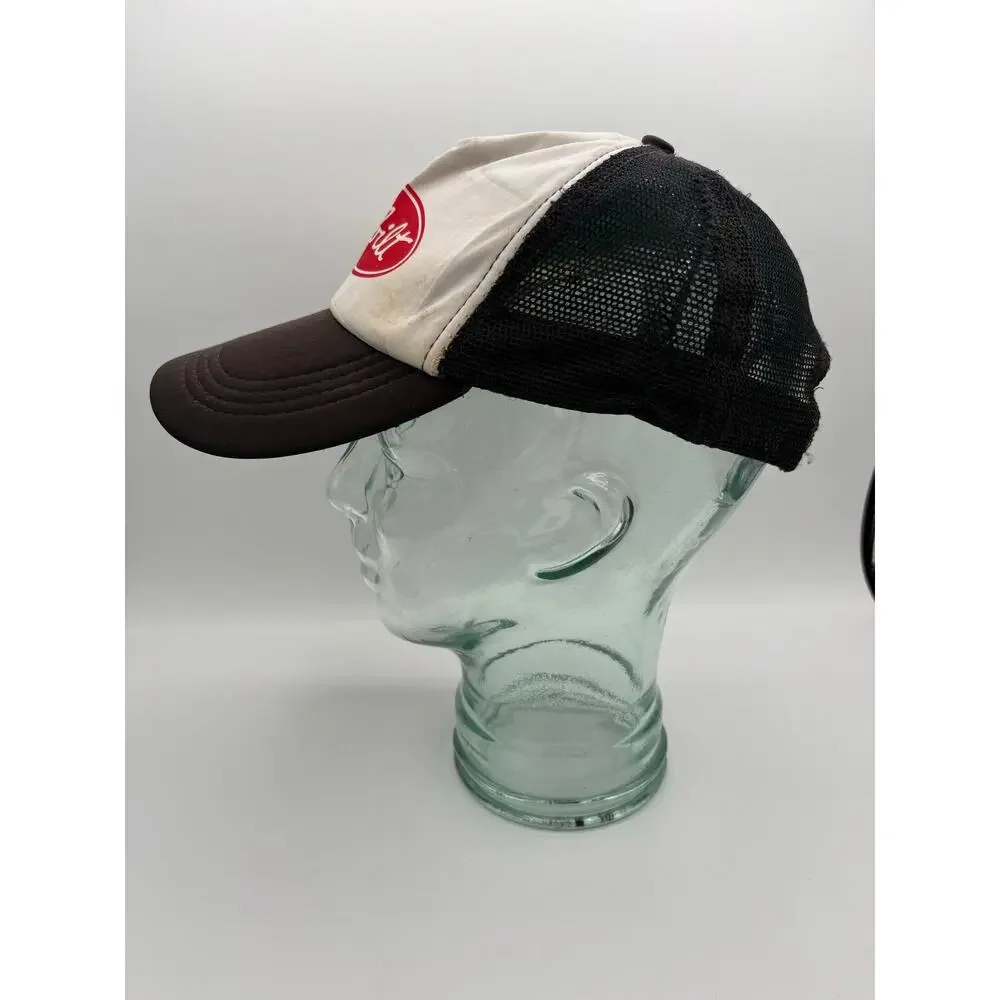 Vintage Peterbilt Distressed Snap Back Mesh Adjustable Well Worn Trucker Hat